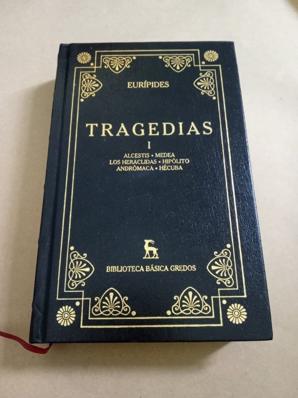 Producto - Tragedias #1 - Eurípides - Gredos 2000 Tapa dura