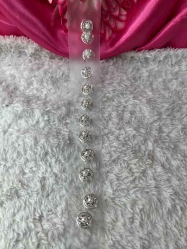 Producto - Resortes Plateado con strass para peinados