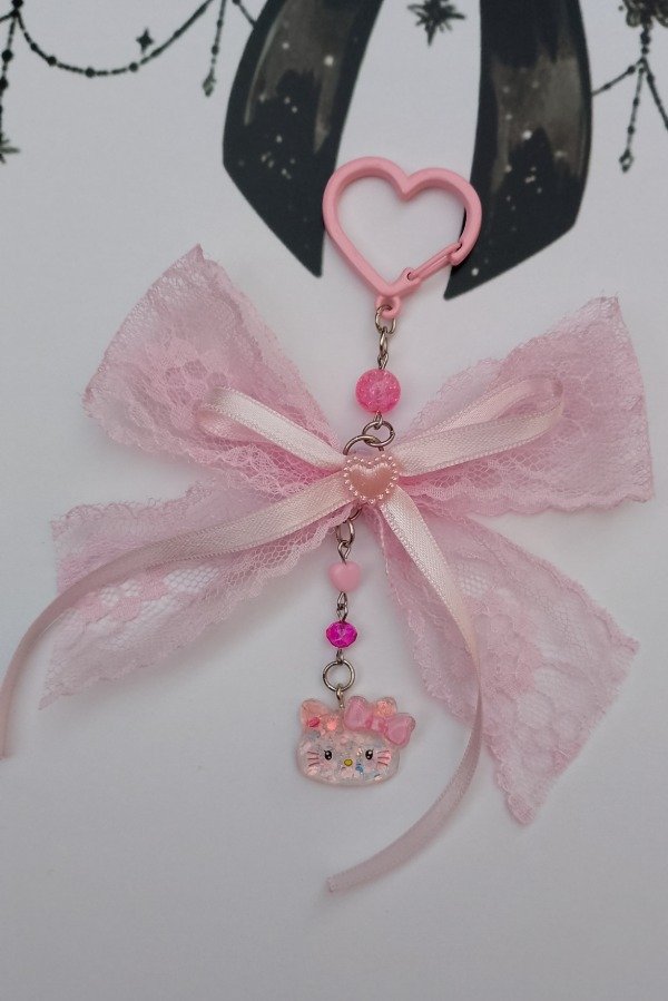 Producto - Llavero Moño Kitty (2 en stock)