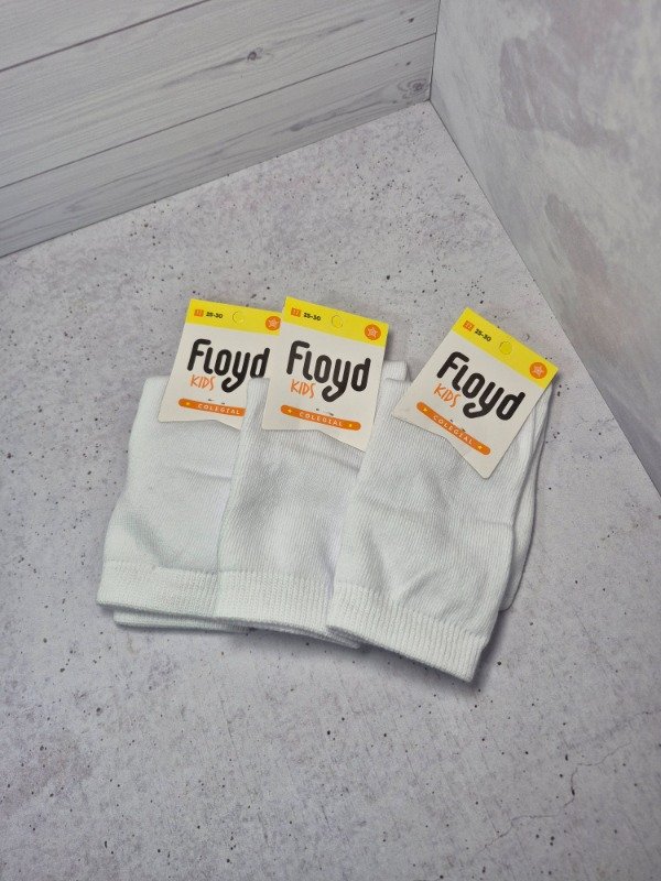 Producto - MEDIAS COLEGIAL 1/2 CAÑA BLANCA TALLE 2 FLOYD