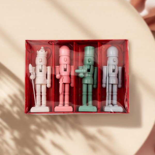 Producto - Set Adornos Navideños Cascanueces x4 unidades