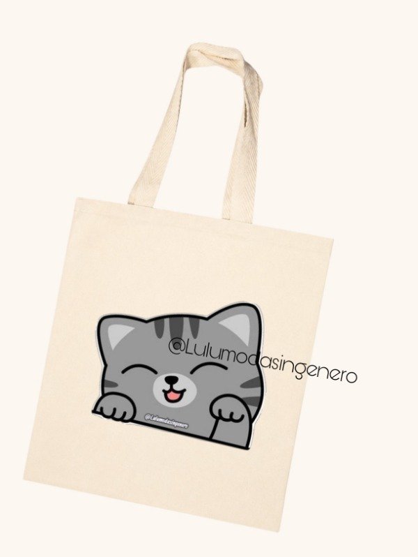 Producto - Tote bag Gatito kawaii