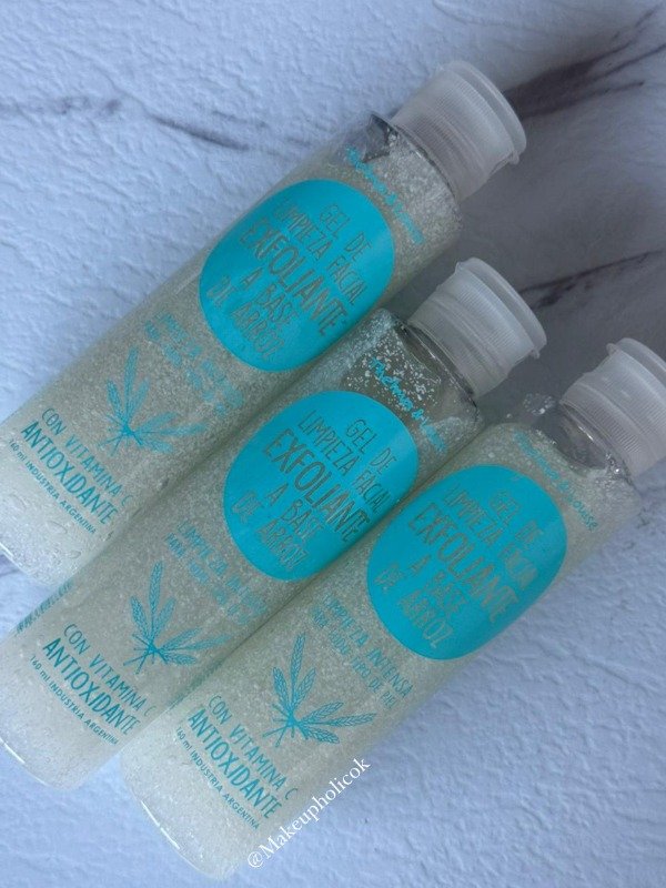 Producto - GEL EXFOLIANTE FACIAL DE LIMPIEZA A BASE DE ARROZ - T Y L - 12 UNIDADES