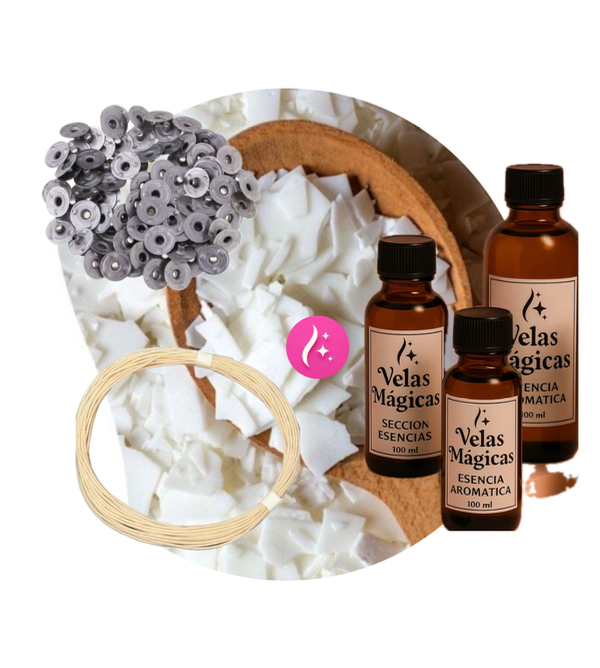 Producto - KIT CAJA - VELAS DE MOLDE INICIAL