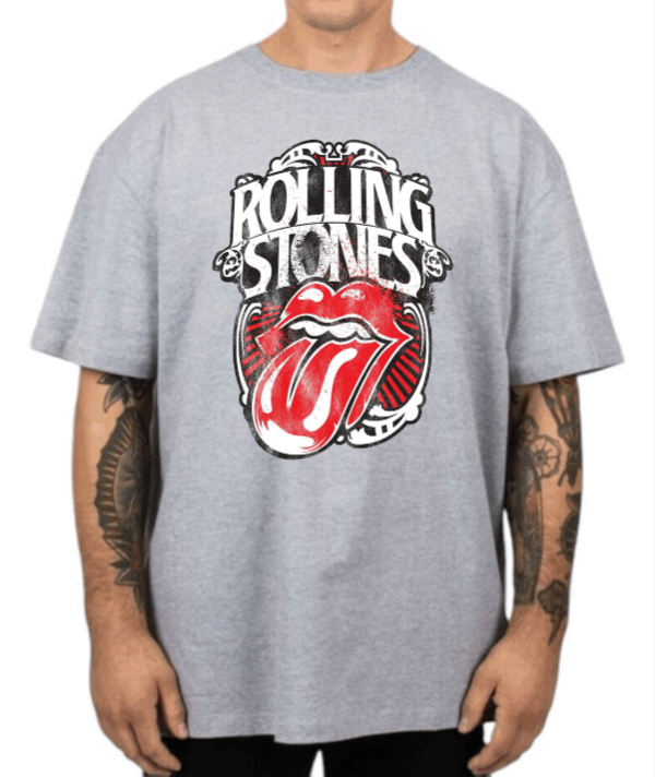 Producto - REMERA - THE ROLLING STONE - ALGODON OVERSIZE TALLE L - 0