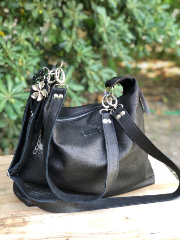 Producto - Cartera hobo negra