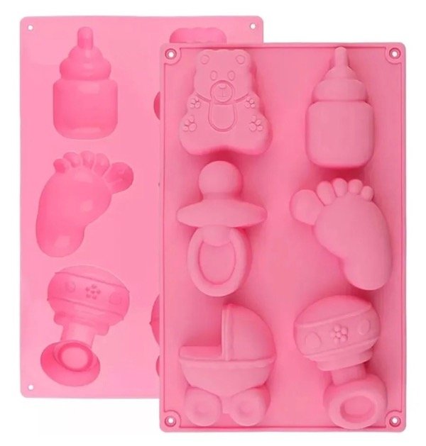 Producto - MOLDE SILICONA BABY SHOWER MOD2 - 1
