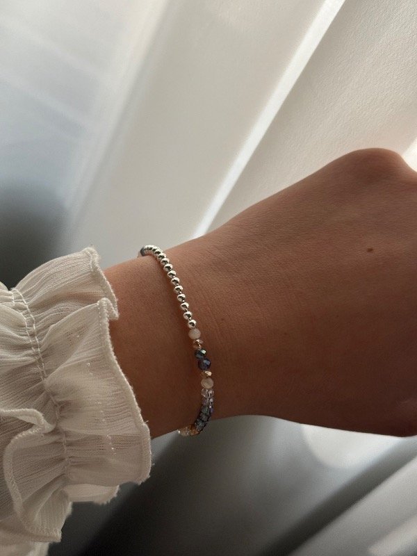 Producto - Pulsera cristales violestas