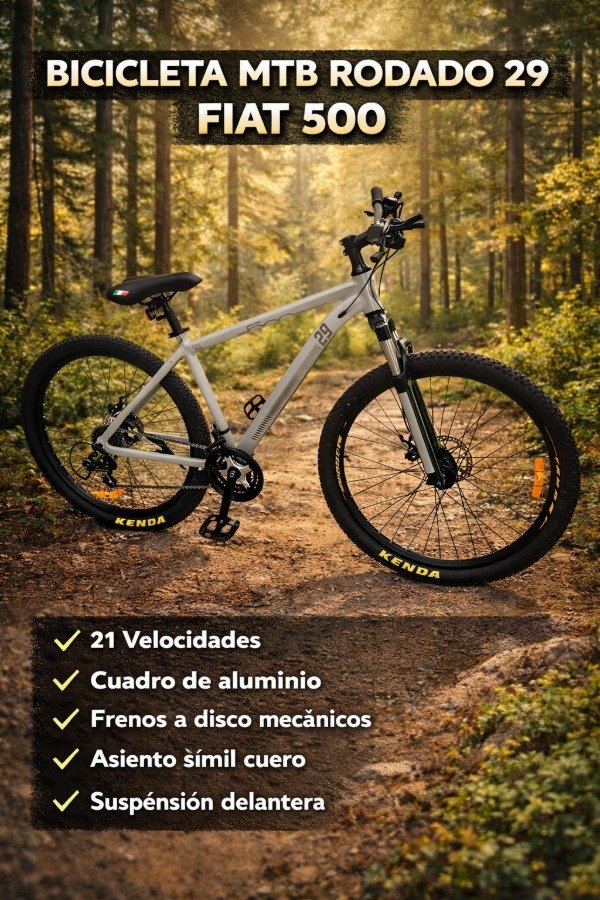 Producto - Bicicleta MTB Fiat 500  Rodado 29