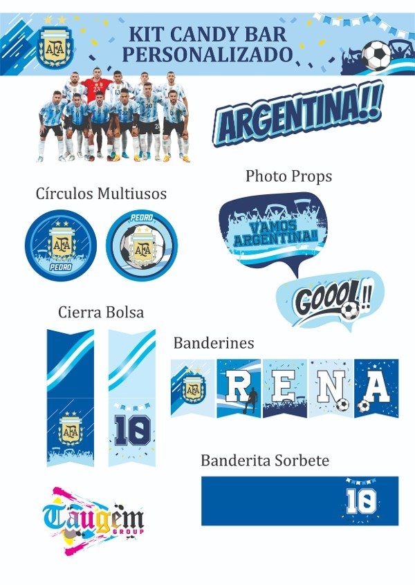 Producto - KIT IMPRIMIBLE - ARGENTINA