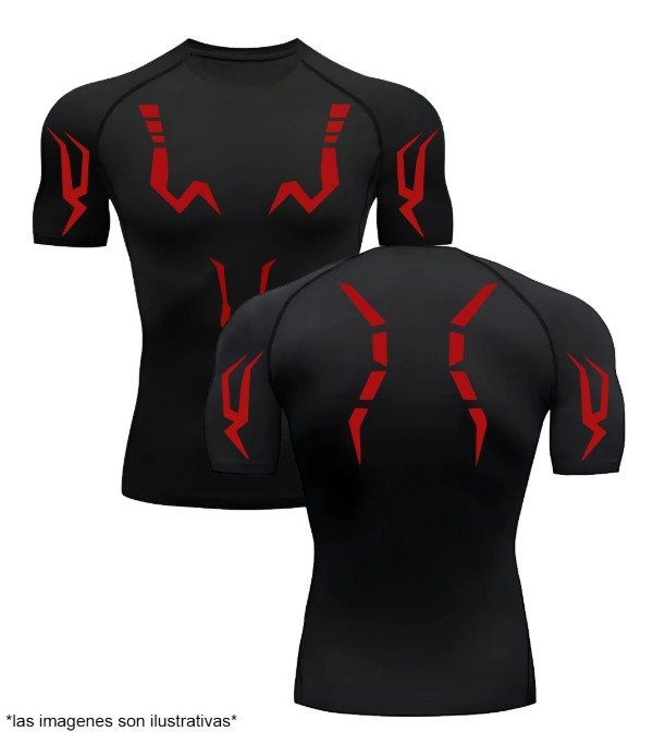 Producto - Remera térmica - Sukuna (manga corta)