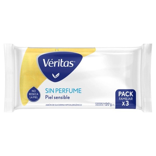 Producto - JABON GLICE VERITAS X 3UNI X 120GRS