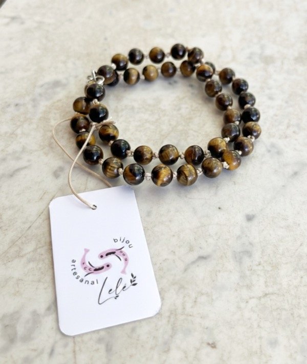 Producto - Collar ojo de tigre!