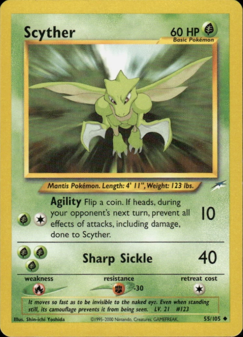 Producto - Scyther (55/105) [Neo Destiny Unlimited]
