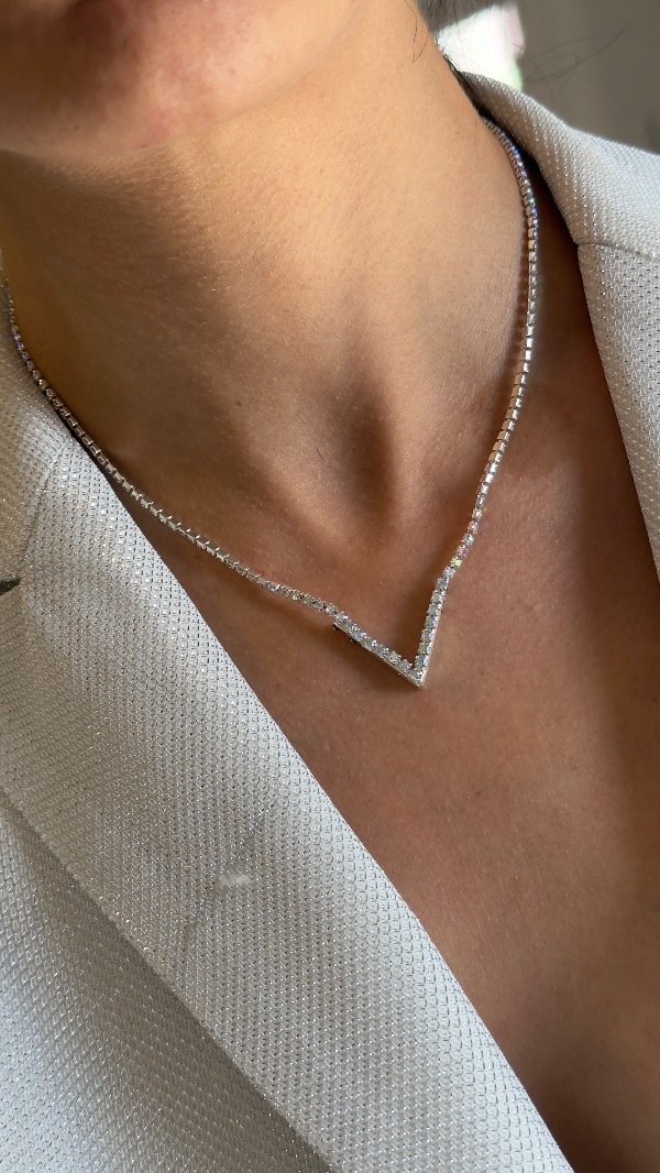 Producto - Collar Strass V