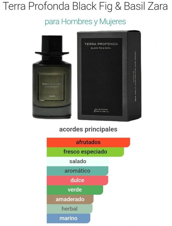 Producto - Perfume Terra Profonda Black Fig and Basil 100ml Zara - 1
