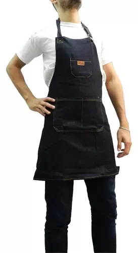 Producto - Delantal De Cocina Jeans 78 X 68