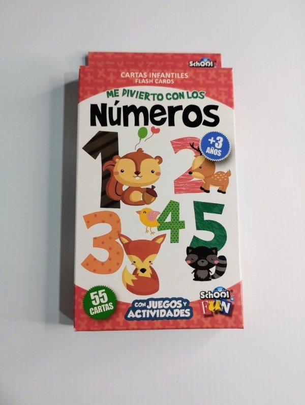 Producto - ME DIVIERTO CON LOS NÚMEROS - NAIPES DIDÁCTICOS