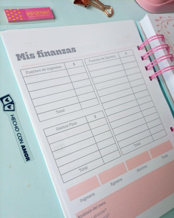 Producto - Agenda dos días Aura - 9