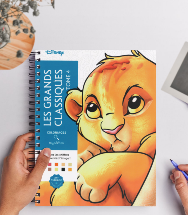 Producto - Libro Colorea y Descubre el Misterio Clasicos TOMO4 Disney