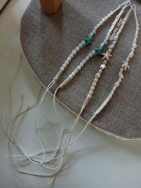 Producto - Tobillera con estrella de mar