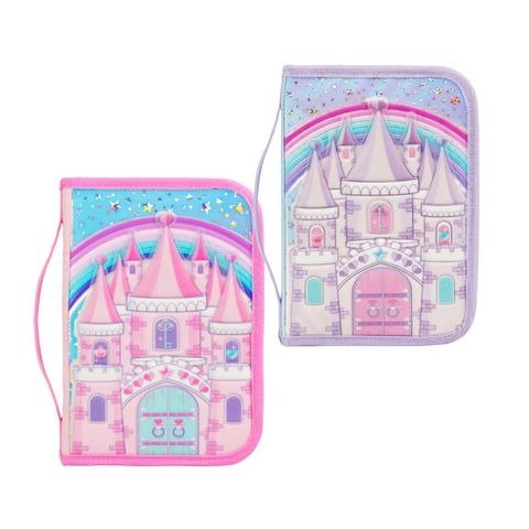 Producto - CARTUCHERA 1 PISO DESPLEGABLE MAGIC 14X22CM X UNIDAD COLORES SURTIDOS FOOTY
