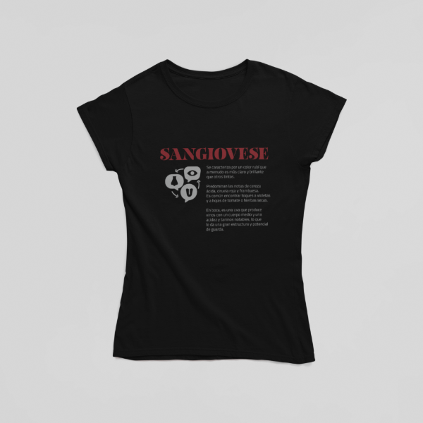 Producto - SANGIOVESE MUJER (blanca/negra)