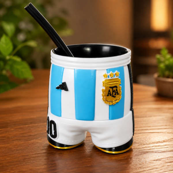 Producto - Mate 3D Camiseta Argentina - Edición Campeones - 1