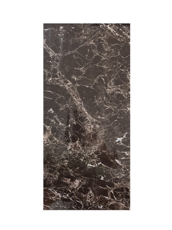Producto - Placa Simil Marmol Autoadhesiva Vetas Negro 30x60cm