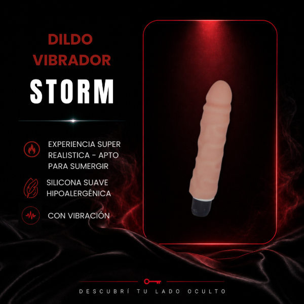 Producto - STORM - Dildo vibrador sumergible