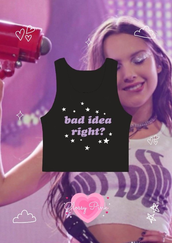 Tank Top Bad Idea Right - DTF