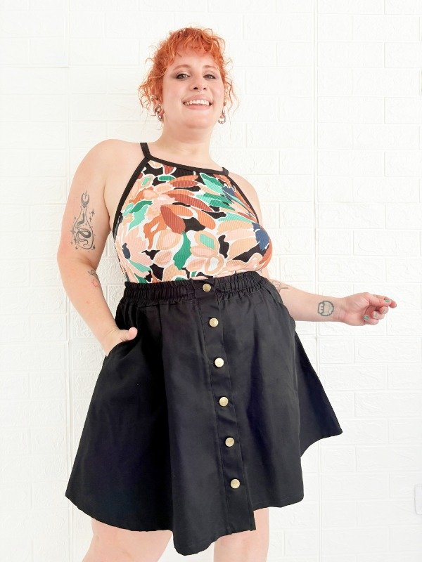 Producto - Falda Macarena Negra