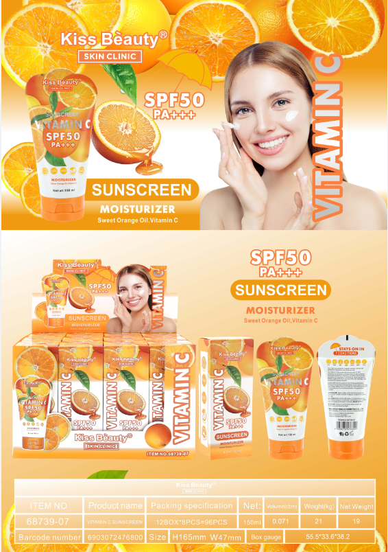 Producto - PROTECTOR SOLAR VITAMIN C SPF50 150ML 68739