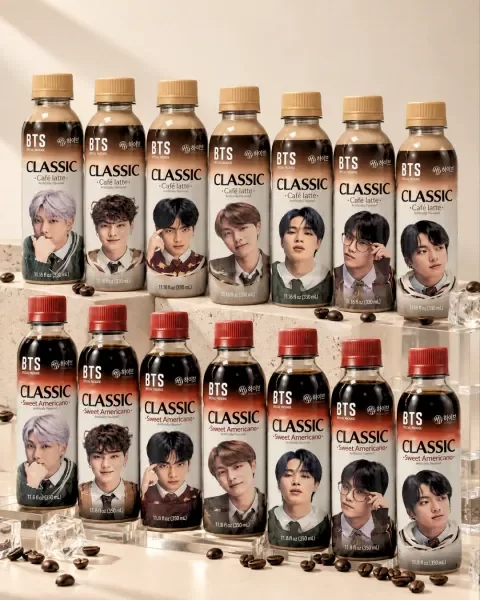 Producto - Cafe Coreano edicion BTS - Ingrese Para elegir