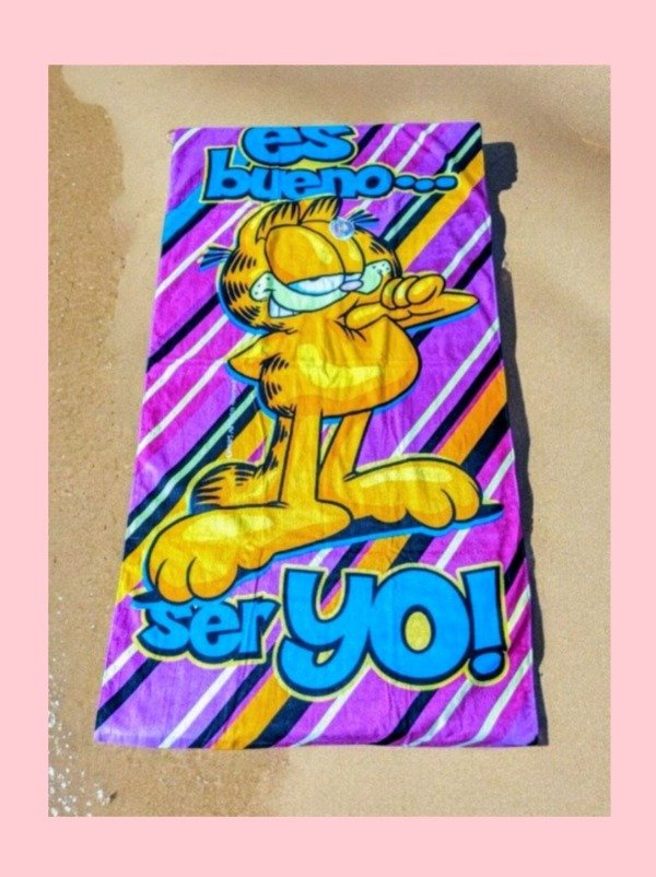 Producto - Toallón Garfield 90s 2