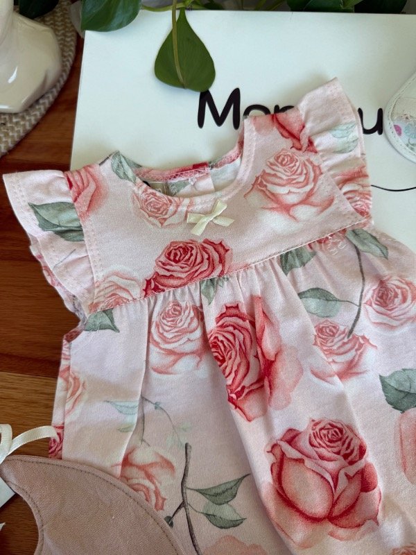 Producto - Vestido Pichi Estampado Rosa - 1