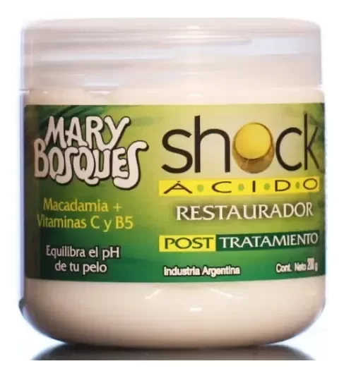 Producto - Mary Bosques Shock Acido Baño De Crema X 200g