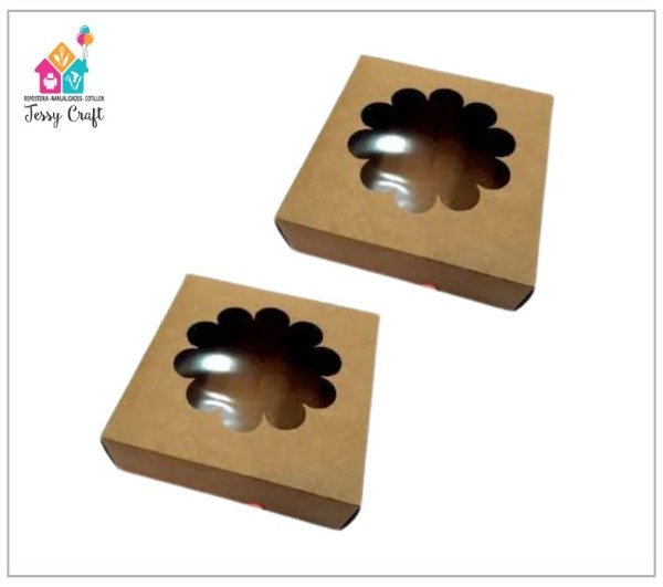 Producto - Caja Linea Eco con visor corazon, redondo ó nube - D023