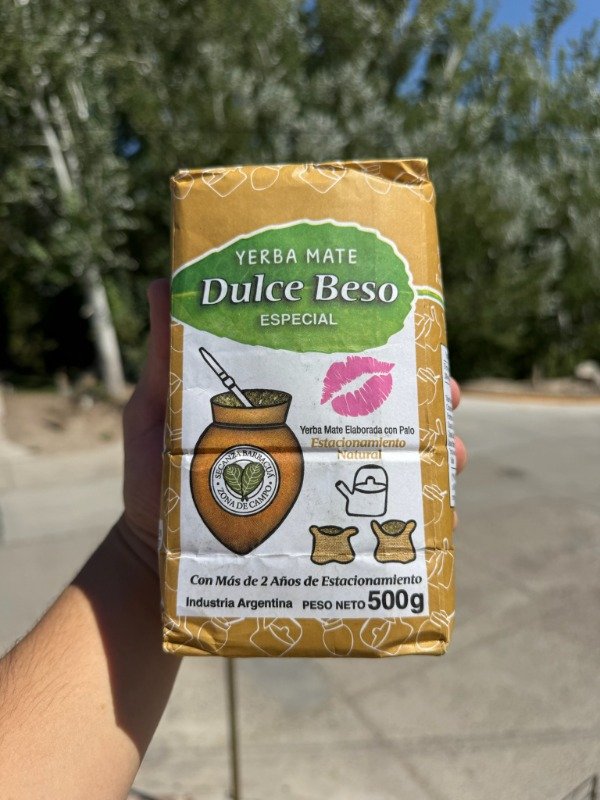Producto - Yerba Mate Dulce Beso 500gr