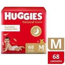 Producto - HUGGIES NATURAL CARE TALLE M X 68