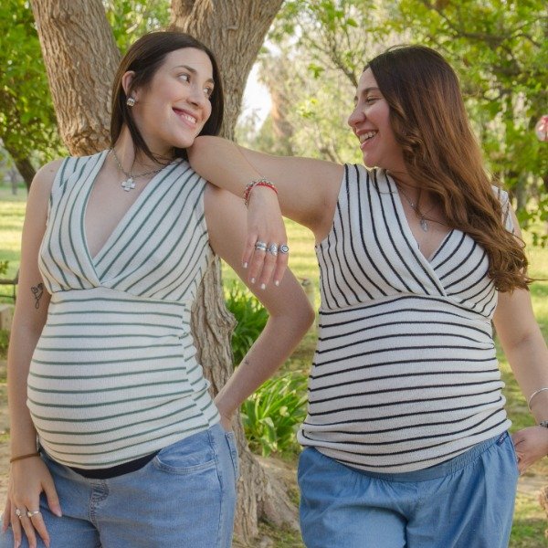 Producto - Musculosa Leila de Hilo - Apta Lactancia