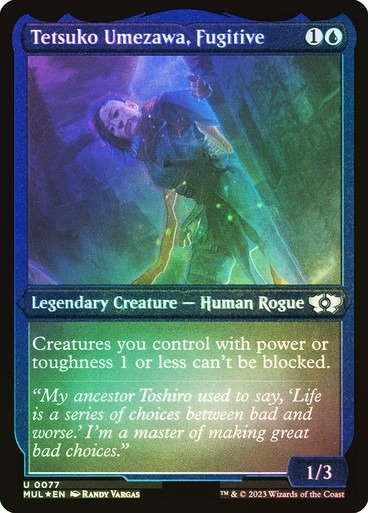 Producto - Tetsuko Umezawa, Fugitive Foil-Etched  Multiverse Legends