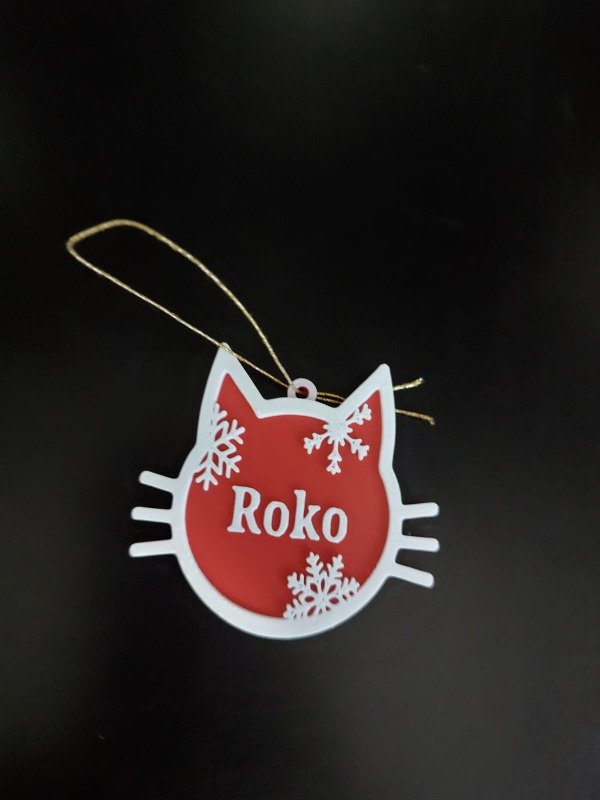 Producto - Adorno Navidad  Gato