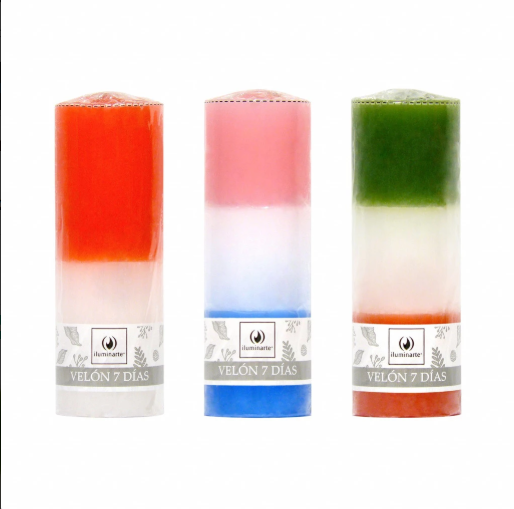 Producto - Velon 7 Dias Iluminarte Combinados x Unid. 16cm
