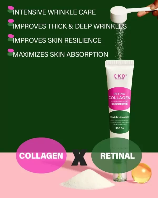 Producto - Crema Antiedad - CKD Retino Collagen Small Molecule 300 Intensive Cream 25ml. - 2