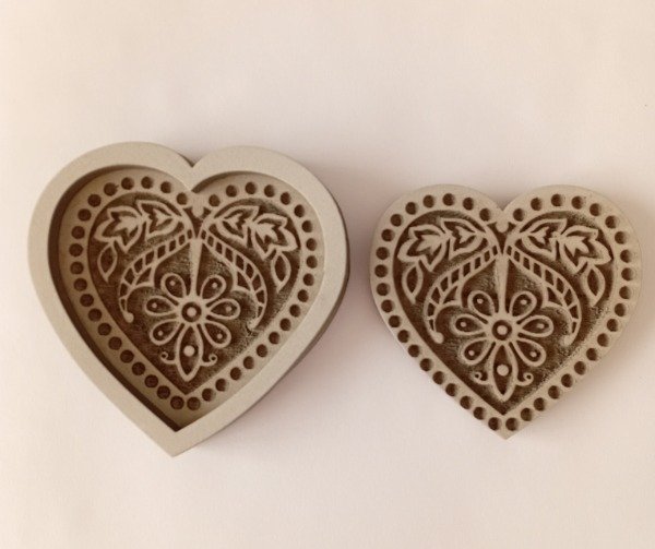 Producto - MOLDE CORAZON CON SELLO