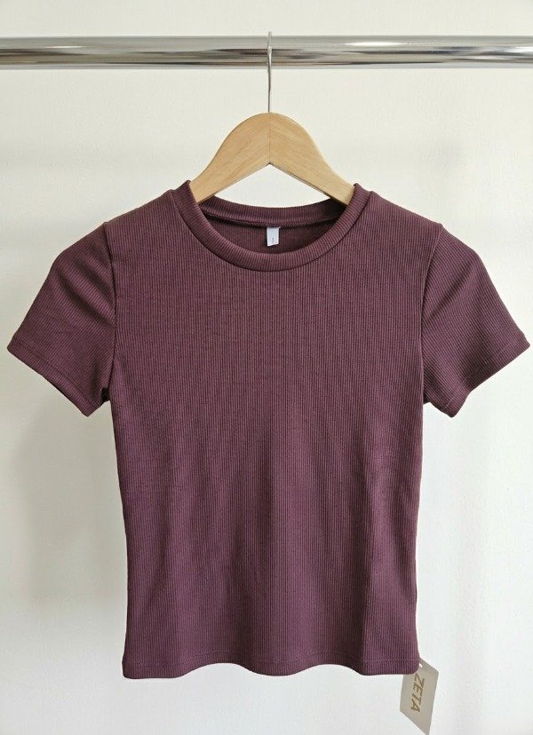 Producto - Remera algodón morley manga corta - Uva - 0