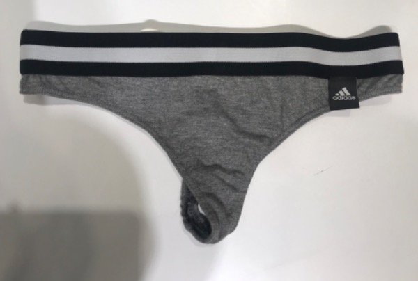 Producto - Conjunto ADIDAS algodon con elastico gris/negro- Talle XS/85- PRECIO: 50x - 3