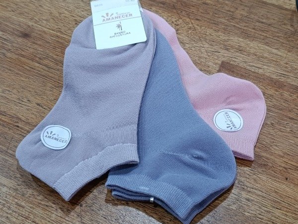 Producto - Pack x 3 soquetes amanecer lisos