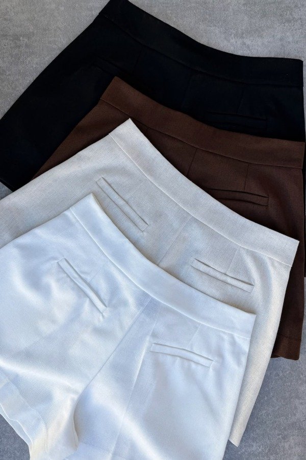 Producto - Short sastrero isostasia con pinzas - 1